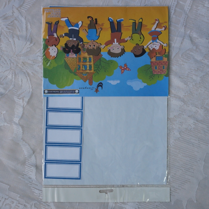 Self-Adhesive Clear Sticky Back Plastic Book Cover Film