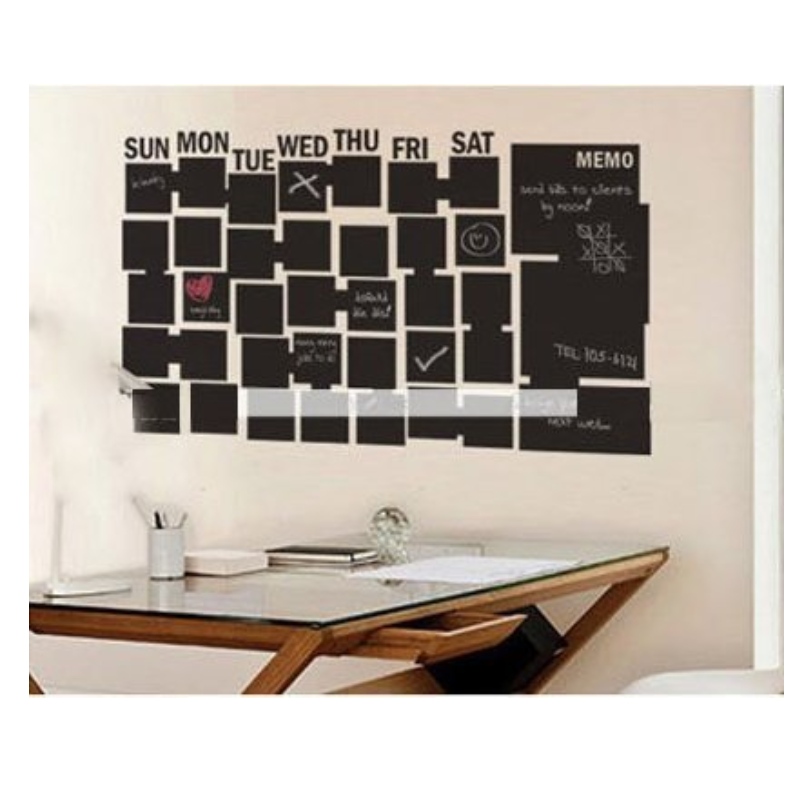 Cheap adhesive PVC chalkboard wall sticker